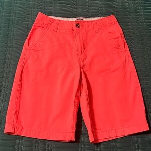 Boy’s longer length in great condition, coral in color, size 14